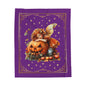 Autumn Fairy Fleece Blanket