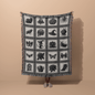 Hauntingly Beautiful Woven Blanket