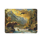 Fishing Bear Fleece Sherpa Blanket