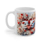 Piglets In Love Ceramic Mug 11oz