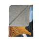 Cute Puppies Fleece Sherpa Blanket