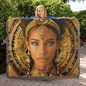 African Queen Heirloom Woven Blanket