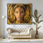 African Queen Heirloom Woven Blanket