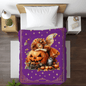 Autumn Fairy Fleece Blanket