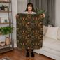 Enchanted Forest Sherpa Fleece Blanket