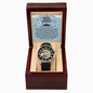 Happy Father's Day Openwork Watch