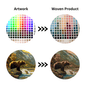 Fishing Bear Heirloom Woven Blanket