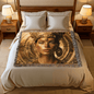 Leo Goddess Heirloom Woven Blanket