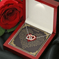 My Love Interlocking Hearts Necklace