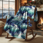 Polar Bears Fleece Sherpa Blanket