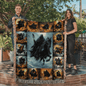 Grim Reaper Woven Blanket
