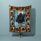 Grim Reaper Woven Blanket