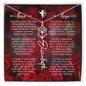 Where The Roses Twine - Flower Name Necklace