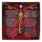 Where The Roses Twine - Flower Name Necklace