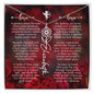 Where The Roses Twine - Flower Name Necklace