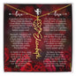 Where The Roses Twine - Flower Name Necklace