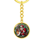 Santa Keychain