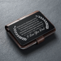 Thank You Dad Engraved Metal Wallet Card