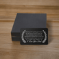 Thank You Dad Engraved Metal Wallet Card