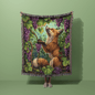 The Fox and the Grapes Heirloom Woven Blanket