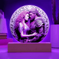Viking King and Queen Acrylic Plaque