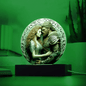 Viking King and Queen Acrylic Plaque