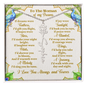 To The Woman Of My Dreams Flower Name Necklace