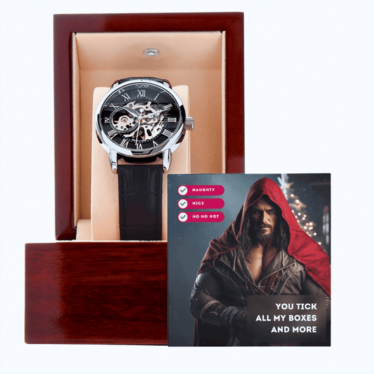 You Tick All My Boxes Openwork Watch