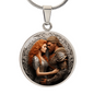 Viking King and Queen Custom Necklace