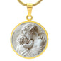 Mother and Child Personalized Pendant