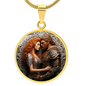 Viking King and Queen Custom Necklace