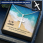 To My Love - Personalized Cross Necklace