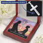 To the Love of My Life - Personalized Cross Necklace