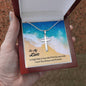 To My Love - Personalized Cross Necklace