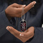 Gift for Soulmate - If I Did Anything Right - Luxury Dog Tag