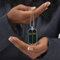 Difficult Roads - Dog Tag Necklace