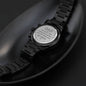 My Hero Engraved Black Chronograph Watch for Dad