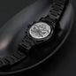 Biker Dad - Engraved Black Chronograph Watch