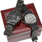 Your Only Limit - Engraved Black Chronograph Watch