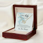 To My Wife - I Choose You - Everlasting Love Necklace
