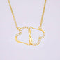 To My Wife - I Promise - Everlasting Love Necklace