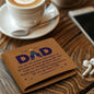 Dad You Are My Anchor Graphic Leather Wallet