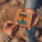 Dad A Guide To Life's Adventure Graphic Leather Wallet