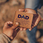 Dad You Are My Anchor Graphic Leather Wallet
