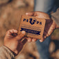 Papa Graphic Leather Wallet