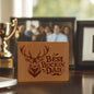 Best Bucking Dad Graphic Leather Wallet