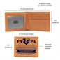 Papa Graphic Leather Wallet