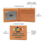 Daddy Graphic Leather Wallet