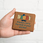 Daddy Graphic Leather Wallet