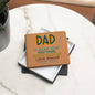Dad In Every Step Graphic Leather Wallet